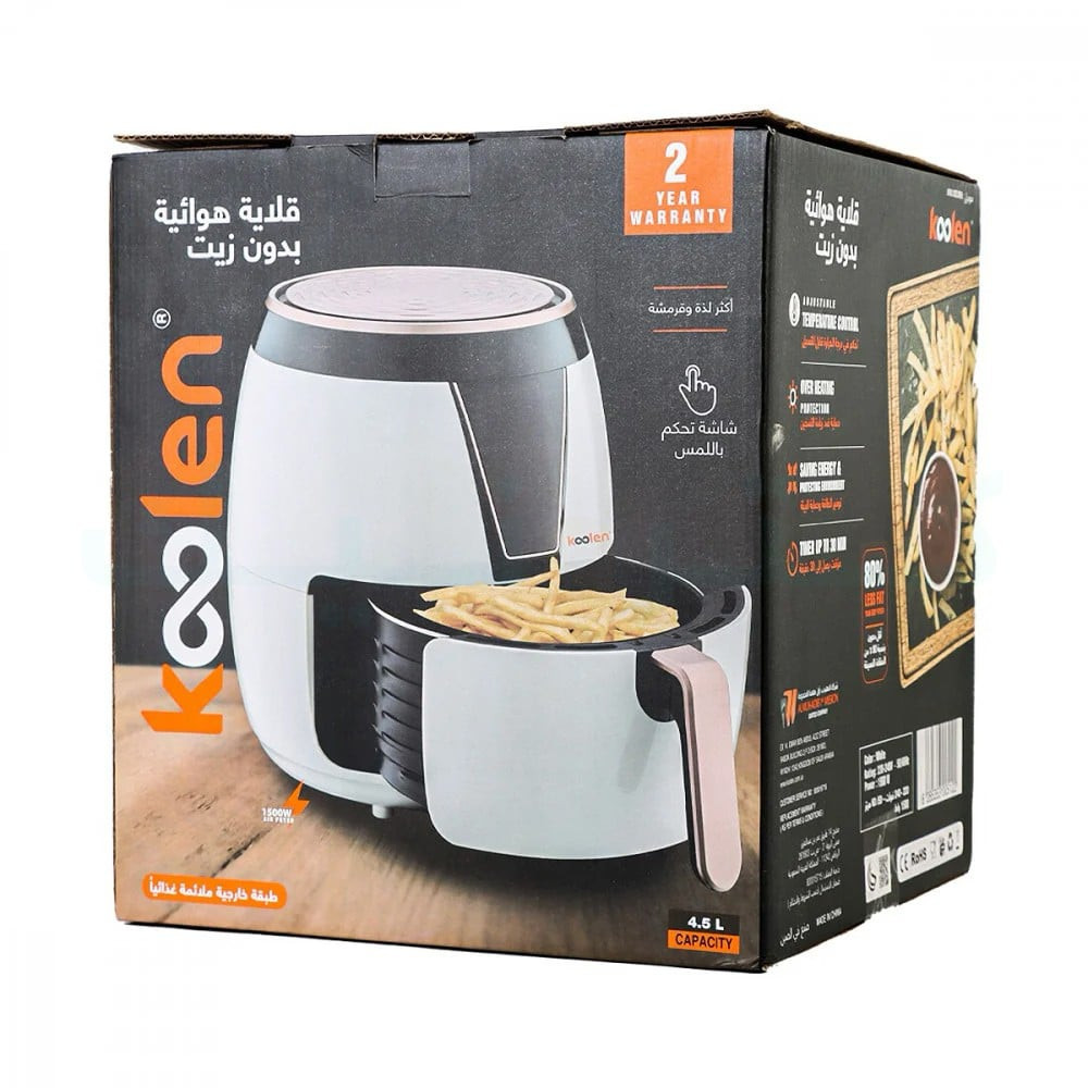 كولين قلاية هوائية بدون زيت 4.5 لتر، 1500 واط موديل 816.102.005